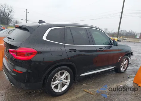 2020 BMW X3 xDrive30I из США, поврежденный, VIN 5UXTY5C07L9D06693